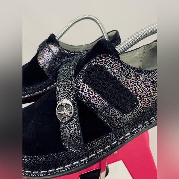 Algeria Brenna Moon Shadow Comfort Loafer Black Leather Upper US 10.5-11… - Picture 10 of 11